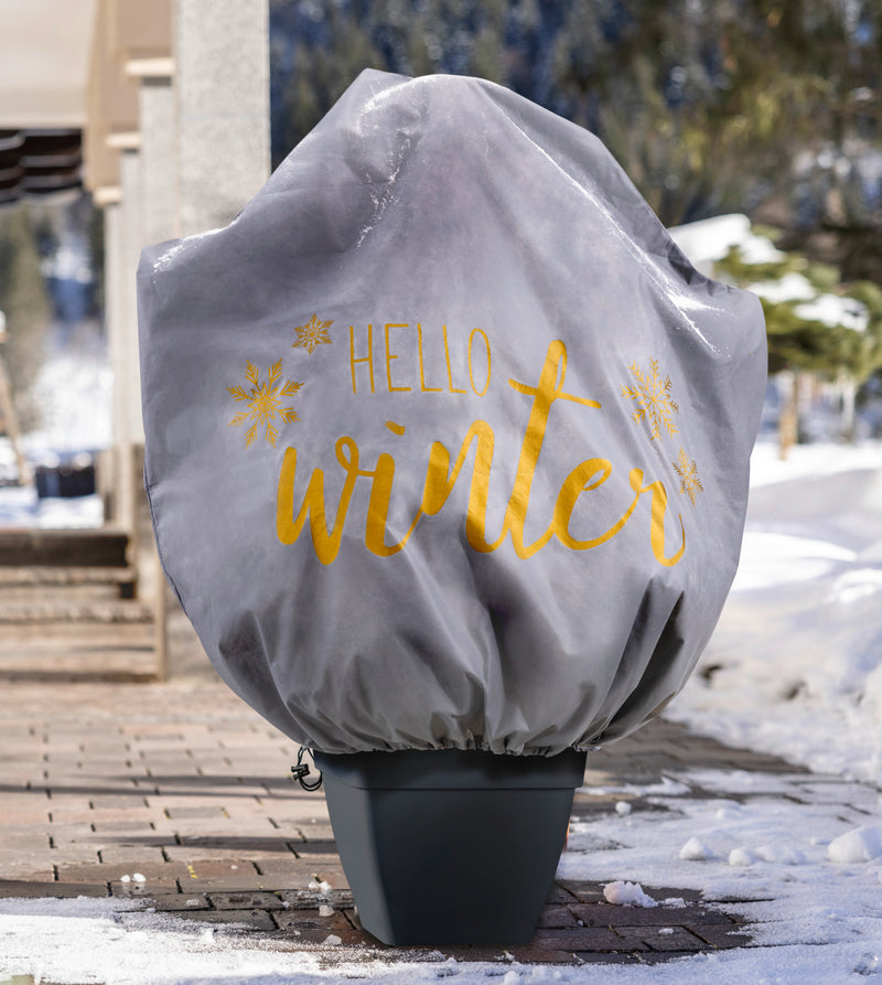 Windhager Winter Deko-Haube PROT Schutzvlies, weiß
