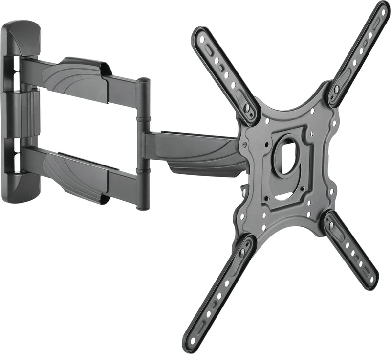 Schwaiger TV-Wandhalter Motion 4, schwarz, 2 Gelenke bis 35 kg