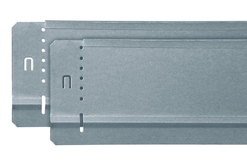 bellissa Rasenkante Basic, 2er Set, abgerundet (Metall)