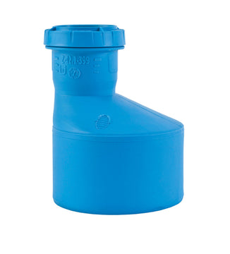 Marley dBlue Reduktion DN exzentrisch, blau aus PP-MD