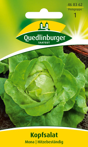 Kopfsalat „Mona“ – QUEDLINBURGER SAATGUT – Gemüsesamen (PG 1)