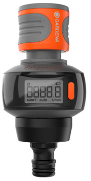 GARDENA AquaCount Wasserzähler für Kaltwasser mit drehbarem Display