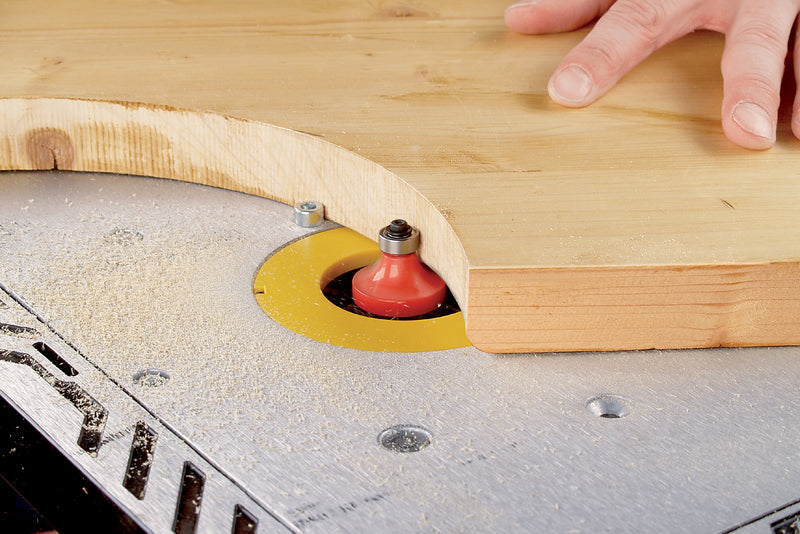 Wolfcraft Profilfräser HM in Holzbox, 5-teilig (HM, Werkzeugaufnahme 8 mm)