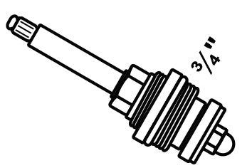 Schütte Oberteil für UP-Ventil Zoll
