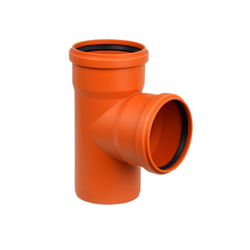 Ostendorf KGEA Einfachabzweig 160/160 orangebraun PVC
