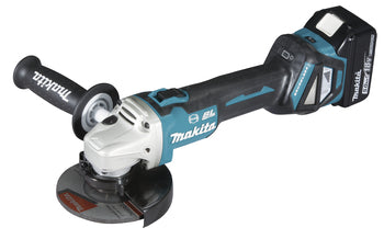 Makita DGA513RTJ Akku-Winkelschleifer 18 V, 2 Akkus & Ladegerät