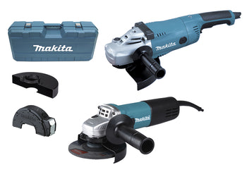 MAKITA Winkelschleifer-Set DK0054G 125 mm & 230 mm