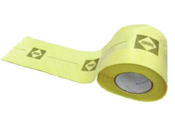 SAKRET Dichtband flexibel, weiß/gelb, Breite 120 mm, 50 m Rolle
