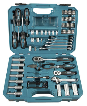 Makita Werkzeugset E-08458, 87-teilig im Koffer aus Chrom-Vanadium-Stahl