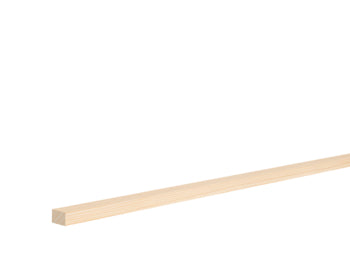 OSMO Rechteckleiste Kiefer, roh, natur