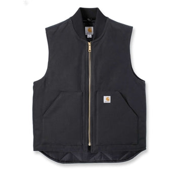 Carhartt Weste 106676 in Schwarz (Black) Größe L, Arbeitsweste Herren