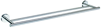 SMEDBO HOME Handtuchstange 2-fach aus Metall in Chrom
