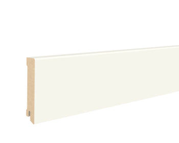 OSMO Sockelleiste MDF weiß deckend, gerade, Clip