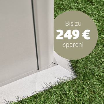 Biohort Mähkante für Belvedere Gr. 200 Silber-metallic