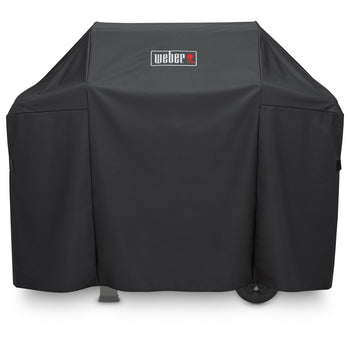 weber Premium Abdeckhaube für Spirit II 300, 100% Polyester, Klettband