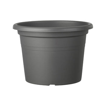Deroma Pflanztopf Day R anthrazit aus recyceltem Kunststoff, Ø 20 cm