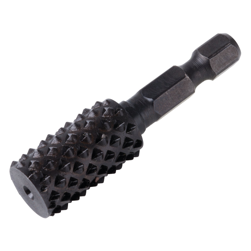 Wolfcraft Profilraspel für Holz, zylindr. 6kt., ø13 x 48 mm