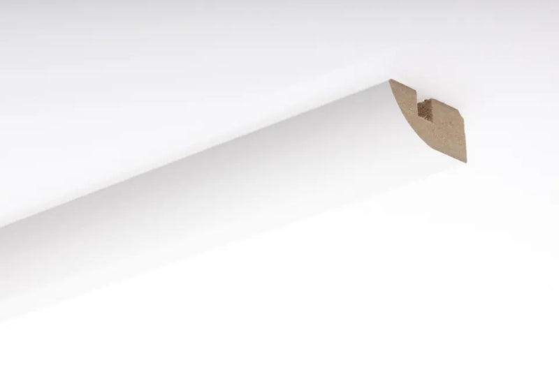 Clip-Abschlussleiste von Moderna, Deckenabschlussleiste 2380×38×16 mm