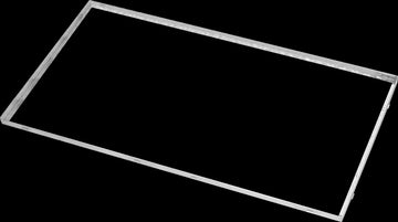 MEA Zarge für Gitterrost, Winkelstahl, feuerverzinkt, 1000x400x20 mm