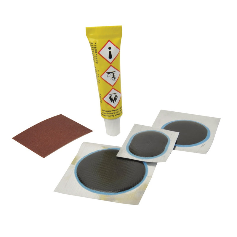 fischer Flickenset 5-tlg. Flicken, schwarz