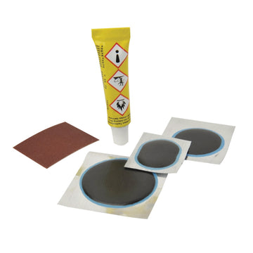fischer Flickenset 5-tlg. Flicken, schwarz