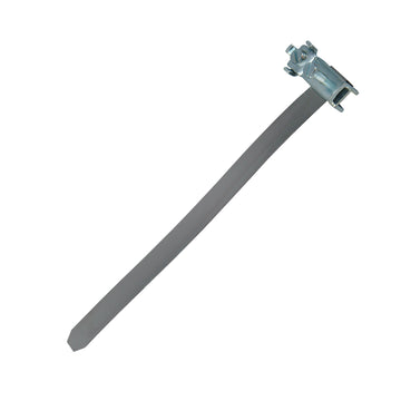 Kopp Erdungsbandschelle mit Anschlussklemme für Rohr Ø 17,5–48 mm