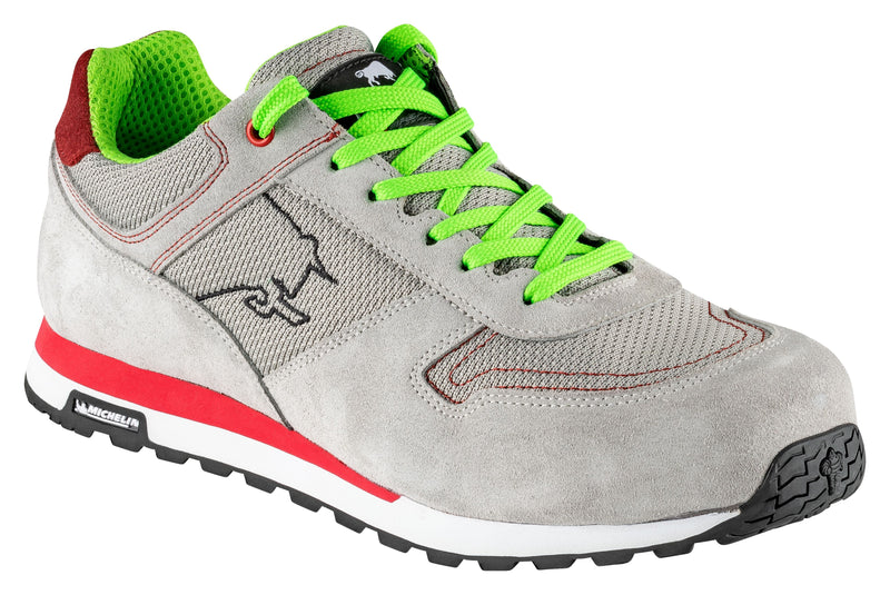Bullstar RACER Sicherheitsschuhe S1P grau, Halbschuhe Herren (Gr.)