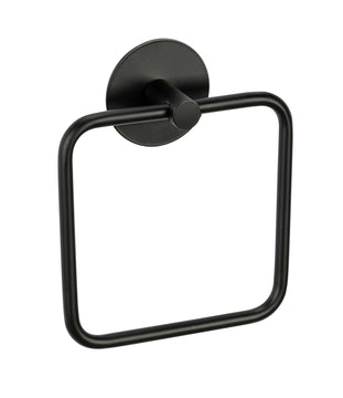 Schöner Wohnen Meleto Handtuchring schwarz (15,5 x 18,5 cm)