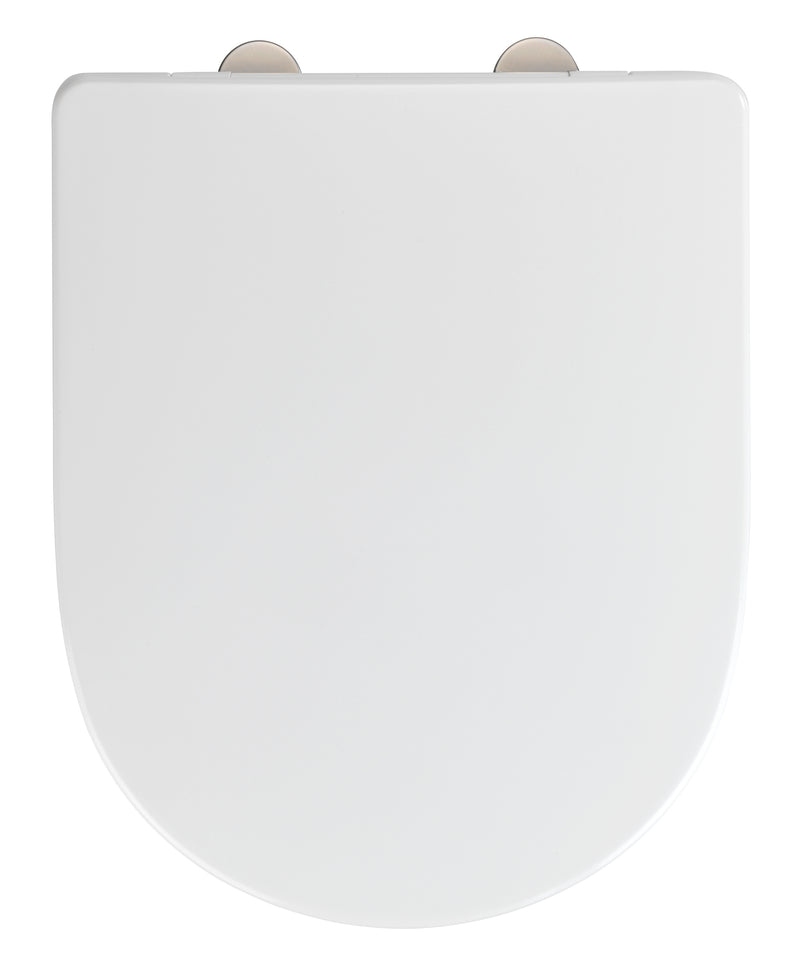 WENKO Exclusive Nr. 3 WC-Sitz, weiß, Duroplast mit Absenkautomatik