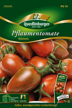 QUEDLINBURGER SAATGUT Pflaumentomate Shimmer (Gemüsesamen)