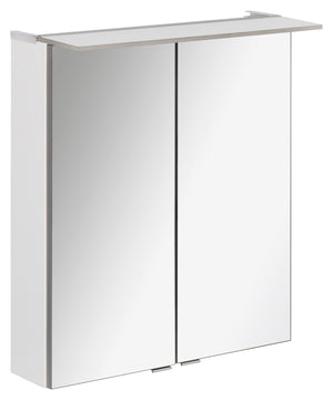 FACKELMANN B.perfekt Spiegelschrank weiß, 2-türig mit LED 5,6 W