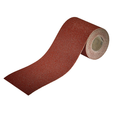 Wolfcraft Haft-Schleifpapierrolle, Schleifrolle, 93 mm 4 m