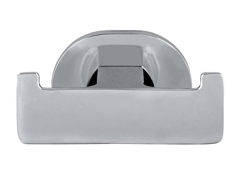 WENKO UV-Loc® Wandhaken Duo Maribor chrom, Doppelhaken für innen