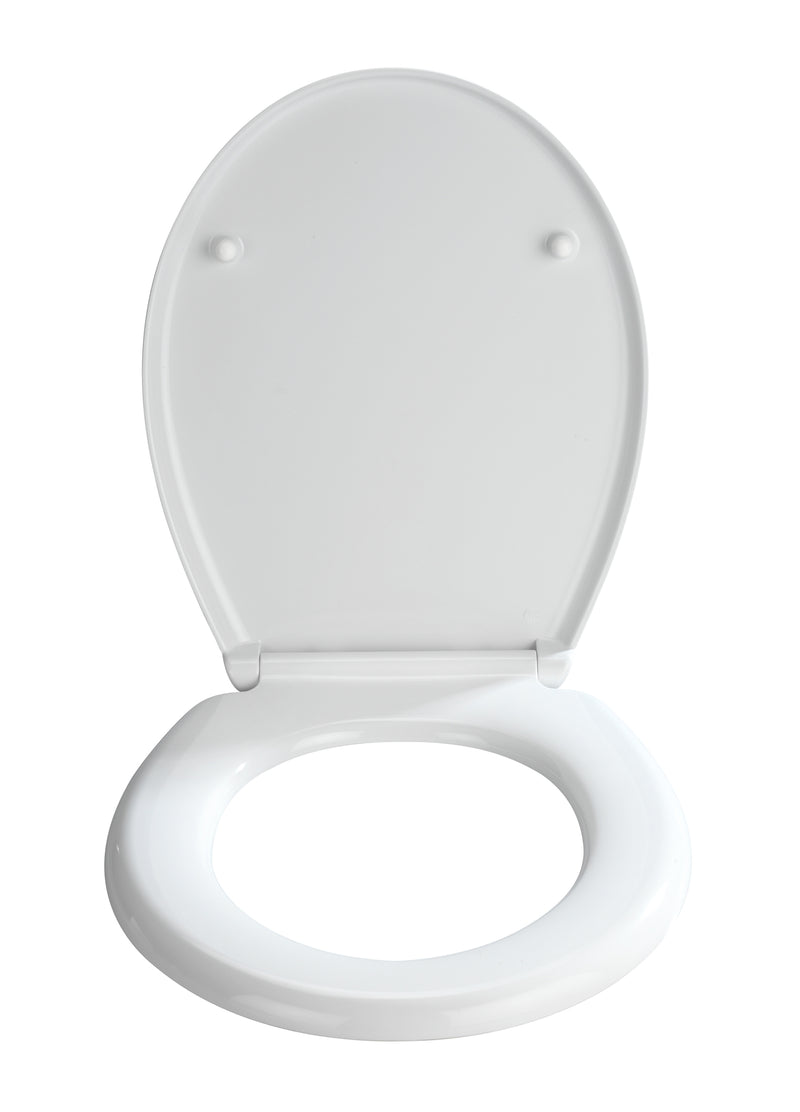 WENKO WC-Sitz Bilbao weiß aus Duroplast mit Easy-Close