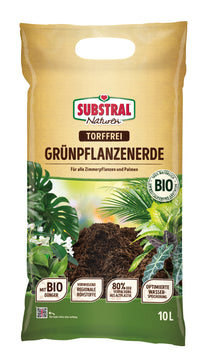 Evergreen Garden Care Substral Naturen Grünpflanzen Erde 10 l, torffrei