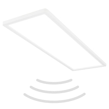 BRILONER Leuchten Panel LED Ultra flat weiß mit Backlight, 58x20x3cm
