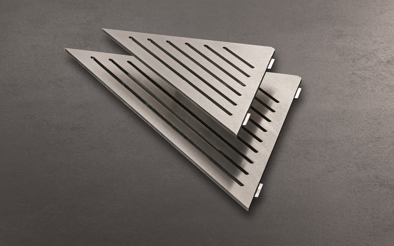 PROLINE Proshelf Basic Edelstahl V2A, gebürstet – 400 x 278 mm
