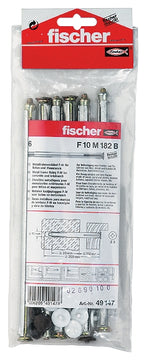 fischer Fensterrahmendübel F 10 M 182B (Metall), 6 Stück