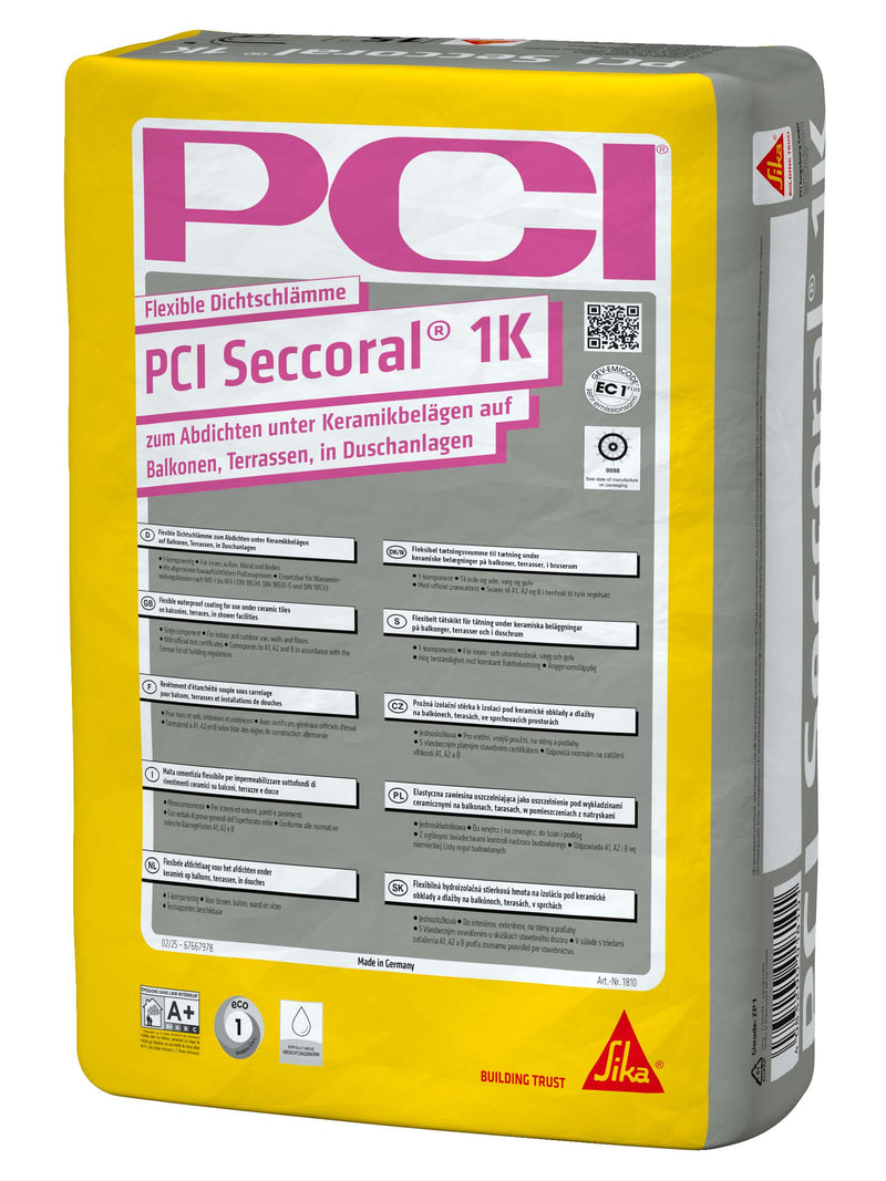 PCI Seccoral 1K Dichtungsschlämme grau, flexibel