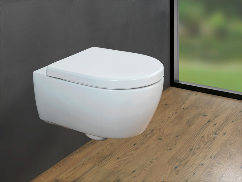WENKO WC-Sitz Exclusive Nr. 9 in Weiß, passend zu Geberit Icon