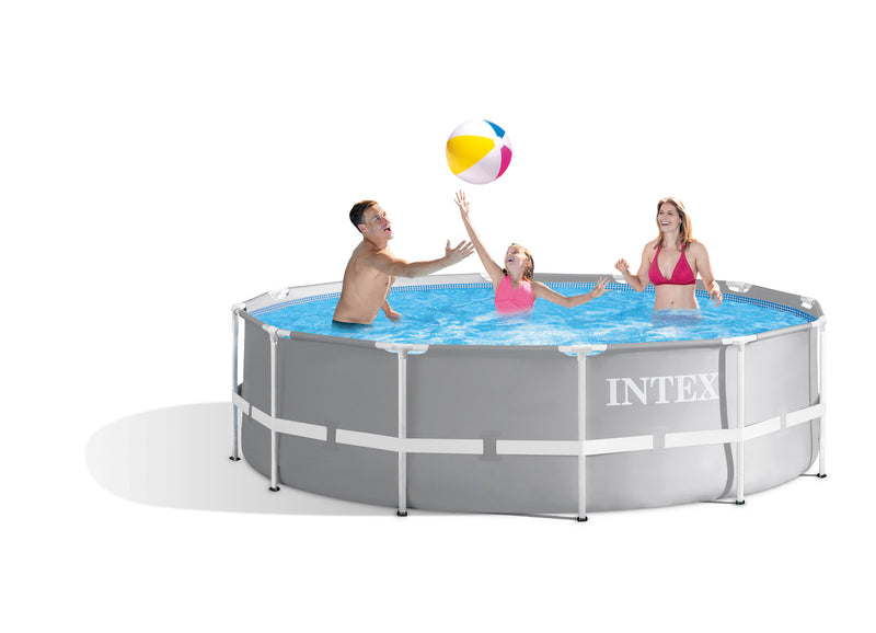 STEINBACH Frame Pool Set Prism Rondo, rund, 366 x 76 cm (Mosaik)