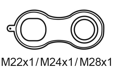 Schütte Unversalschlüssel für Mischd. M22/M24/M28