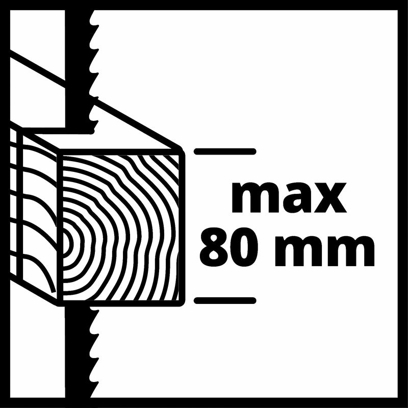 Einhell TC-SB 200/1 Bandsäge mit Sägeband – 7 mm Bandbreite