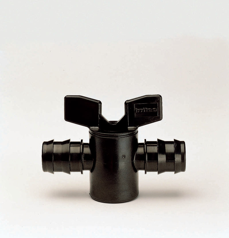 Ubbink Schlauchhahn/Verteiler 2-fach, schwarz