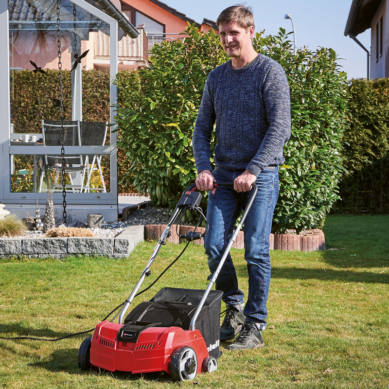 Einhell GC-SA1231/1 Elektro-Vertikutierer-Lüfter mit 31 cm Arbeitsbreite