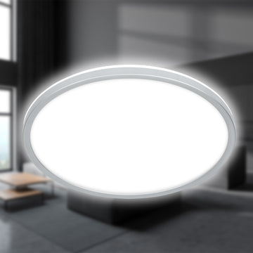 BRILONER Deckenleuchte Bad LED Chrom IP44 18 W
