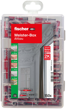 fischer Meister-Box DuoPower Dübel- & Schrauben-Set, 150-tlg