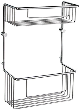 Smedbo Sideline Doppelseifenkorb Seifenkorb Basic, chrom
