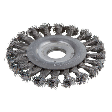 Wolfcraft Drahtbürste Scheibenbürste für Winkelschleifer, Ø 115 mm