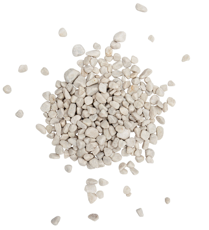 PRIMA Carrara Zierkies rund, im 25-kg-Sack